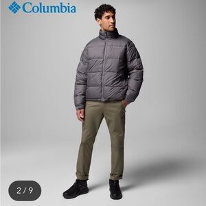 Columbia Men's Omni-heat Gray PufferPike Lake™ II Jacket Large